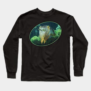 Sepia | Play of colors between corals | Long Sleeve T-Shirt